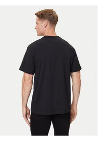 Versace Jeans Couture T-Shirt 79GAHE01 CJ00T Czarny Regular Fit. Kolor: czarny. Materiał: bawełna #3
