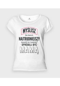 MegaKoszulki - Koszulka damska rolls Najtrudniejszy zawód #1