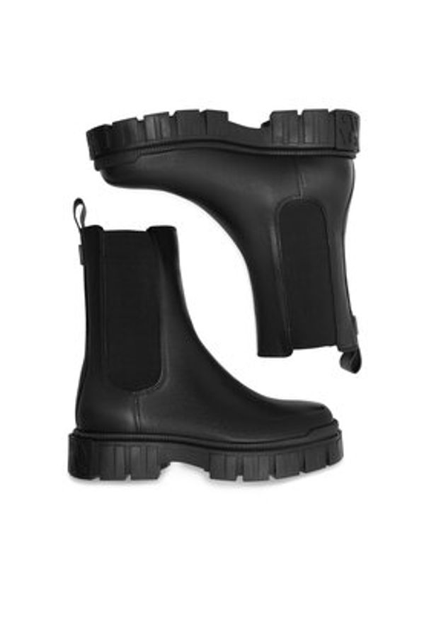 Gino Rossi Botki 4064 Czarny. Kolor: czarny. Materiał: skóra