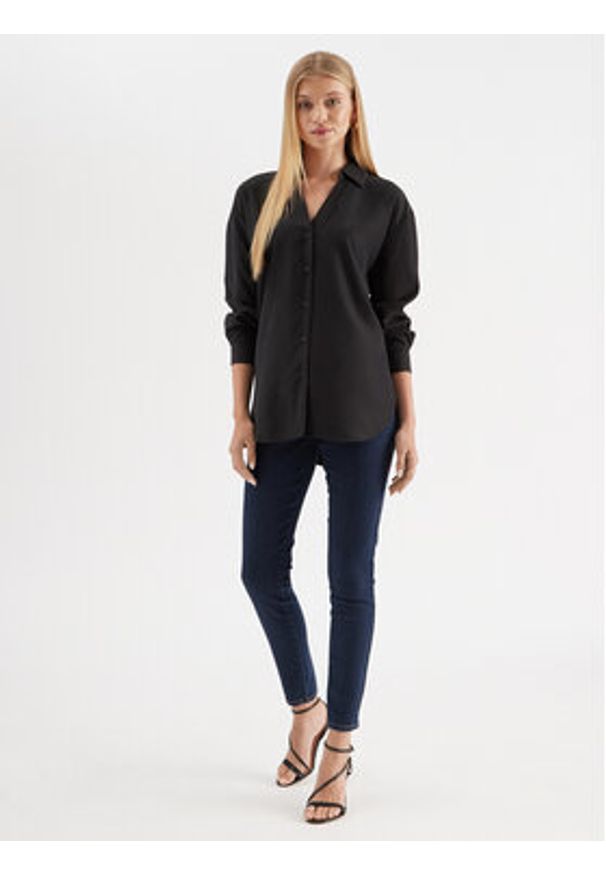 JDY Koszula 15292575 Czarny Regular Fit. Kolor: czarny