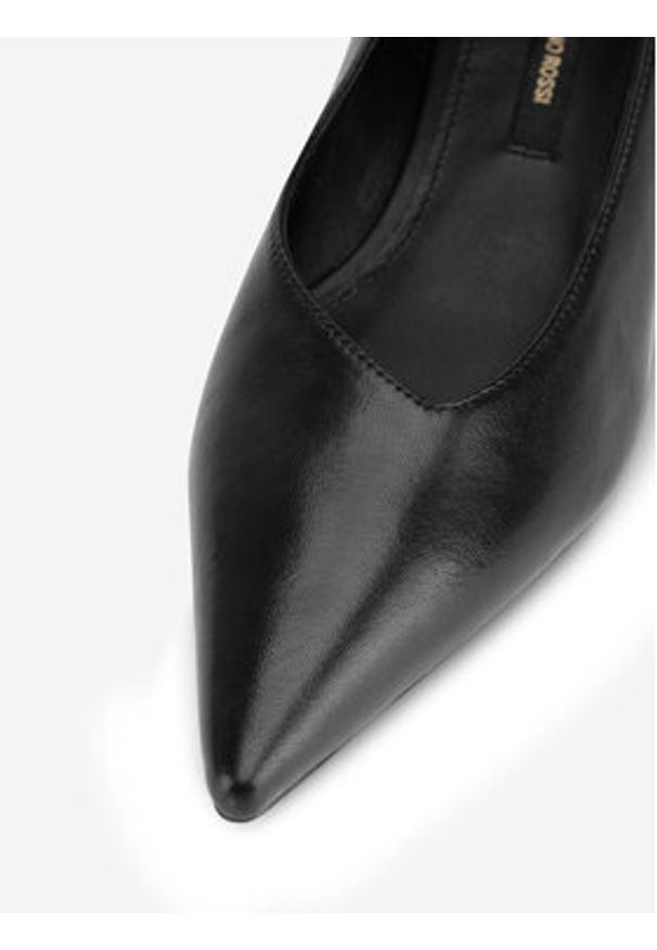 Gino Rossi Półbuty AURORA-118087 Czarny. Kolor: czarny. Materiał: skóra