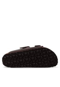 Birkenstock Klapki Arizona Bs 0452763 Brązowy. Kolor: brązowy. Materiał: skóra, nubuk #4