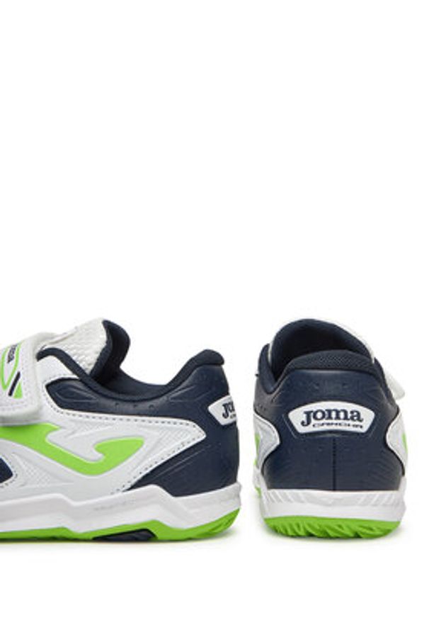 Joma Buty do piłki nożnej Cancha Jr 2503 CAJS2503INV Niebieski. Kolor: niebieski. Materiał: skóra