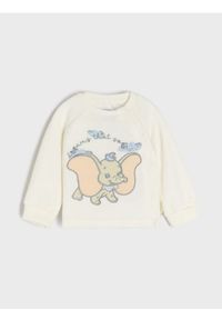 Sinsay - Bluza Disney - kremowy. Kolor: kremowy. Wzór: motyw z bajki