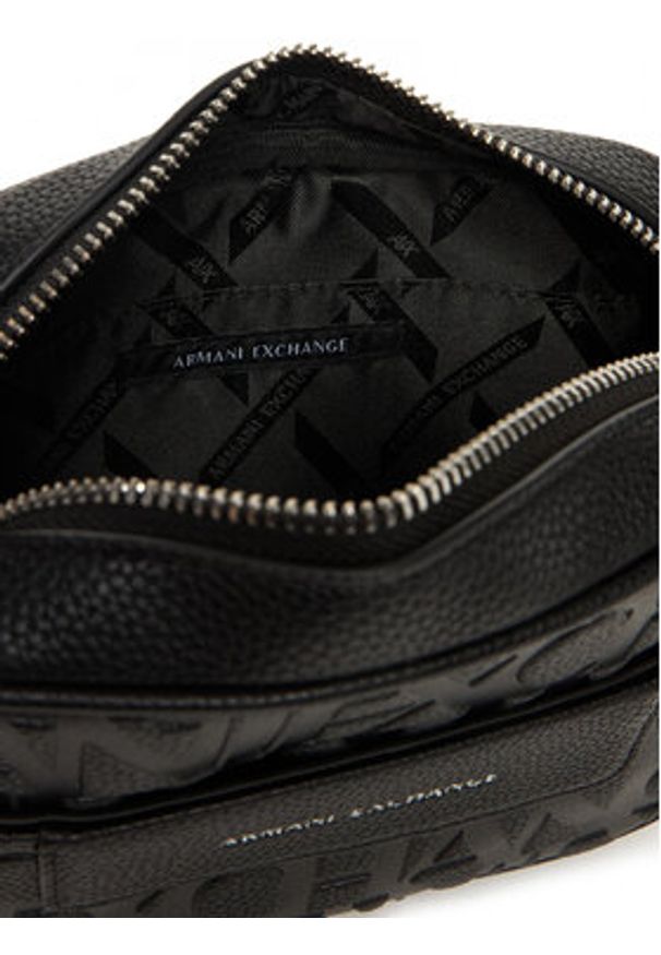 Armani Exchange Torba MESSENGER BAG Czarny. Kolor: czarny
