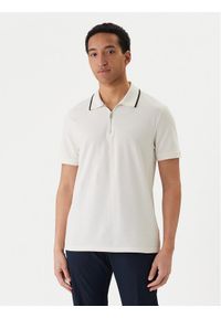 Calvin Klein Polo LV04LF214G Écru Regular Fit. Typ kołnierza: polo. Materiał: bawełna #1