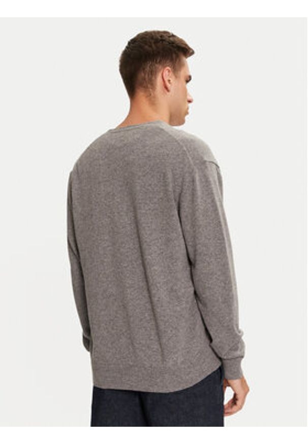 United Colors of Benetton - United Colors Of Benetton Kardigan 1002U601B Szary Regular Fit. Kolor: szary. Materiał: wełna