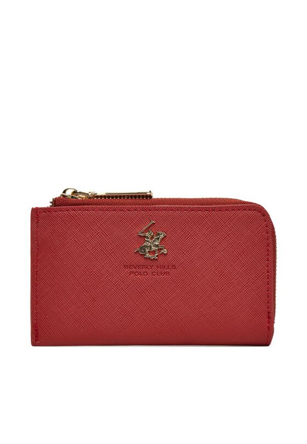 Beverly Hills Polo Club Portfel damski BHPC-W1-001-SS25 Czerwony. Kolor: czerwony. Materiał: syntetyk, materiał