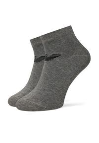 Emporio Armani Zestaw 3 par niskich skarpet męskich EM000550 AF12271 MC059 Kolorowy. Materiał: bawełna, materiał. Wzór: kolorowy