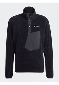 Adidas - adidas Polar Terrex XPLORIC High-Pile-Fleece IB6553 Czarny Regular Fit. Kolor: czarny. Materiał: syntetyk #6