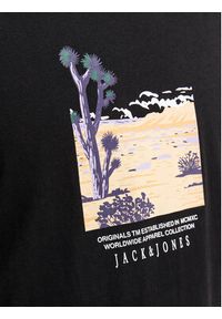Jack & Jones - Jack&Jones T-Shirt Lucca 12253613 Czarny Relaxed Fit. Kolor: czarny. Materiał: bawełna #6