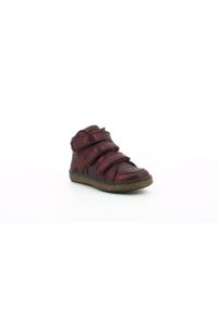 Kickers - Buty miejskie dziecięce KICKERS LOHAN. Kolor: czerwony, wielokolorowy, czarny
