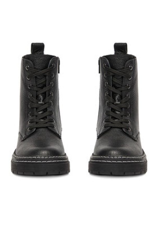 Lasocki Trzewiki CEO-WI23-MICHAELA-02 Czarny. Kolor: czarny. Materiał: skóra