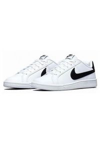 Buty do chodzenia męskie Nike Court Royale. Zapięcie: sznurówki. Kolor: biały. Materiał: materiał, syntetyk. Szerokość cholewki: normalna. Model: Nike Court. Sport: turystyka piesza