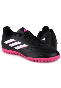 Buty męskie sportowe do piłki nożnej Adidas COPA PURE 4 TF. Kolor: różowy, wielokolorowy, czarny, biały