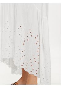 Maaji Sukienka codzienna 2123CLD003 Biały Regular Fit. Okazja: na co dzień. Kolor: biały. Materiał: wiskoza. Typ sukienki: proste. Styl: casual #6
