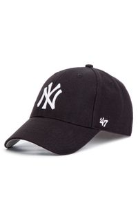 47 Brand Czapka z daszkiem New York Yankees Home MVP B-MVP17WBV-BK Czarny. Kolor: czarny. Materiał: materiał #1