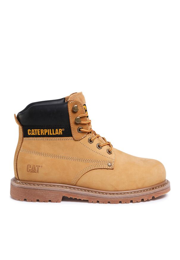 Trapery CAT Footwear. Kolor: żółty