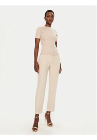 Marciano Guess Sweter 5RGR14 5821Z Beżowy Regular Fit. Kolor: beżowy. Materiał: wiskoza #4