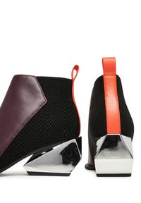 United Nude Botki Ricky Mid 1095092316 Bordowy. Kolor: czerwony. Materiał: skóra #5
