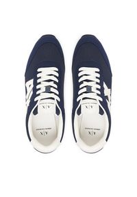 Armani Exchange Sneakersy XM001960 AF19388 MB005 Granatowy. Kolor: niebieski. Materiał: materiał #5