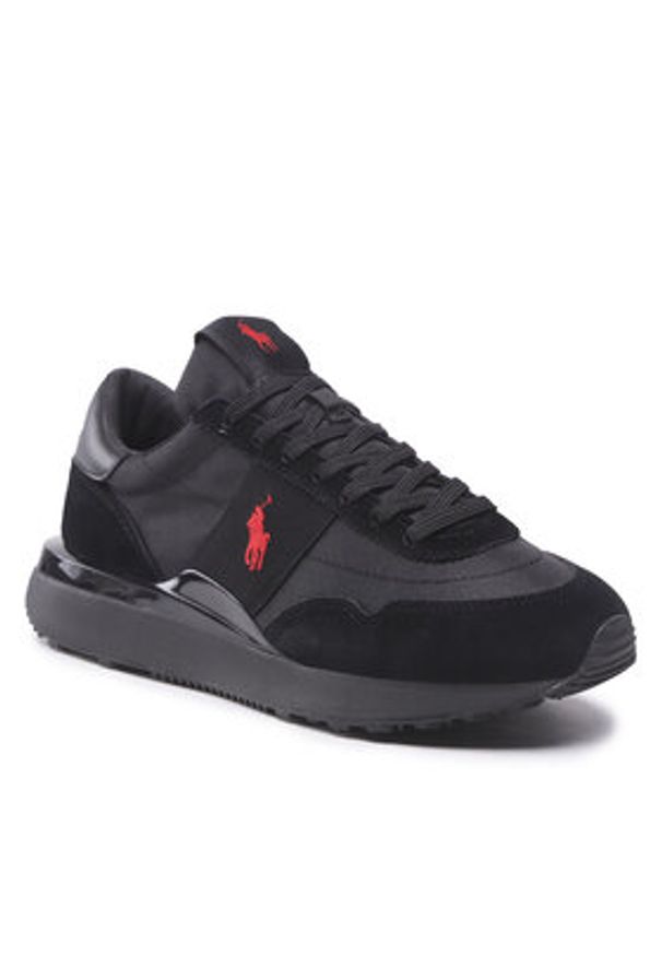 Polo Ralph Lauren Sneakersy Train 89 809878008005 Czarny. Kolor: czarny. Materiał: materiał