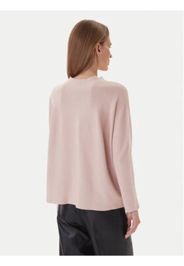 Kontatto Sweter 3M0811C Różowy Regular Fit. Kolor: różowy. Materiał: syntetyk