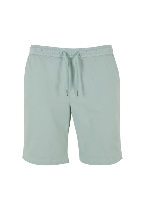 Szorty Urban Classics Stretch Twill. Kolor: zielony. Długość: krótkie. Sezon: lato