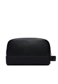 TOMMY HILFIGER - Tommy Hilfiger Kosmetyczka Th Central Washbag AM0AM14485 Czarny. Kolor: czarny. Materiał: skóra #4