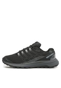 Merrell Sneakersy Fly Strike J067157 Czarny. Kolor: czarny. Materiał: materiał