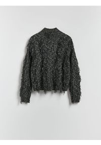 Reserved - Sweter z wełną - wielobarwny. Materiał: wełna