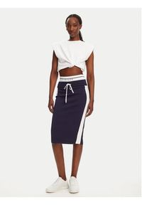 Pinko - PINKO Spódnica ołówkowa Marmolada Gonna 104740 A2FQ Granatowy Slim Fit. Kolor: niebieski. Materiał: syntetyk