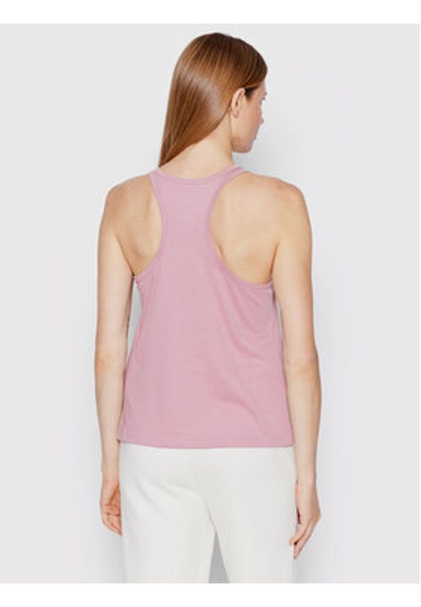 Reebok Top Identity HN6866 Fioletowy Relaxed Fit. Kolor: fioletowy. Materiał: bawełna, syntetyk
