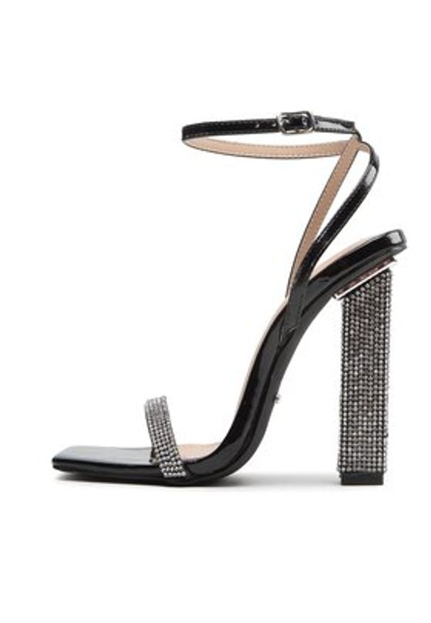 DeeZee Sandały ZALF1468-5 Czarny. Kolor: czarny. Materiał: skóra