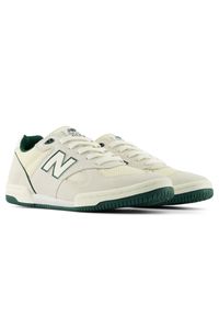 Buty męskie New Balance Numeric UN600TTR – beżowe. Kolor: beżowy. Materiał: guma, materiał, dresówka, zamsz. Szerokość cholewki: normalna. Sport: skateboard, fitness, bieganie #5