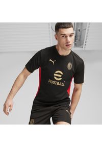 Puma - Koszulka piłkarska na trening dla dzieci AC Milan 24/25. Materiał: materiał. Sport: fitness, piłka nożna