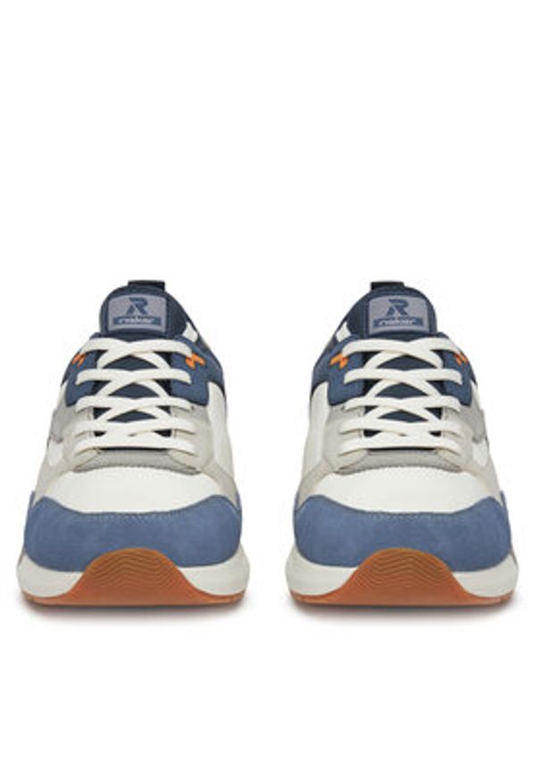 Rieker Revolution Lifestyle Sneakersy U1403-14 Niebieski. Kolor: niebieski. Materiał: materiał