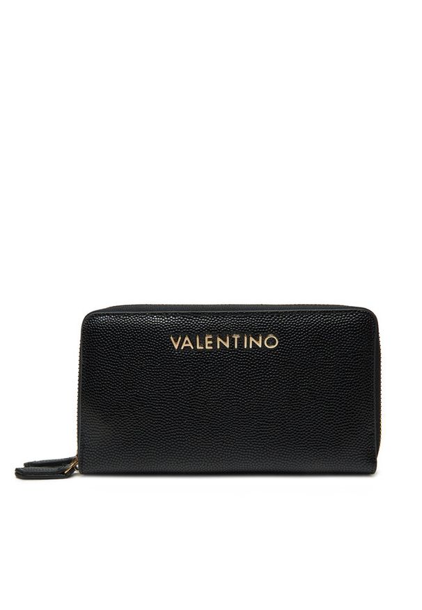 VALENTINO - Portfel Valentino. Kolor: czarny