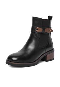 Lasocki Botki CEO-RST-6372-01 Czarny. Kolor: czarny. Materiał: skóra #7