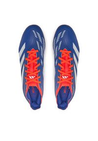 Adidas - adidas Buty do piłki nożnej Predator League FG IF6348 Niebieski. Kolor: niebieski. Materiał: skóra #6