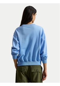 Polo Ralph Lauren Bluza 211971690500 Niebieski Relaxed Fit. Typ kołnierza: polo. Kolor: niebieski. Materiał: bawełna #3