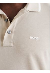 BOSS Polo Parlay 190 50494697 Beżowy Regular Fit. Typ kołnierza: polo. Kolor: beżowy. Materiał: bawełna #2