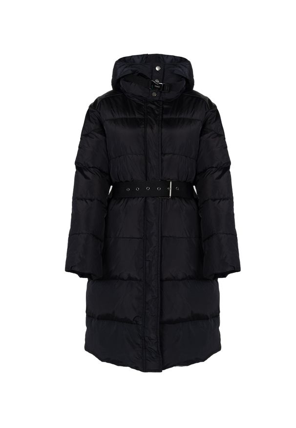 Pinko Płaszcz "Fresching Coat" | 1G16CD Y75R | Kobieta | Czarny. Okazja: na co dzień. Kolor: czarny. Materiał: poliester. Styl: casual