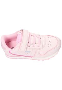 Buty sportowe Pink American Club ES68/22 różowe. Okazja: na co dzień. Kolor: różowy. Materiał: skóra ekologiczna, kauczuk, materiał #3