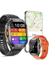 Wenom - SMARTWATCH MĘSKI GPS PŁYWANIE WODOODPORNY ATM 5 SEN WENOM ROZMOWY + 2PASKI. Rodzaj zegarka: smartwatch