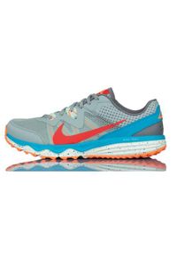 Buty do biegania Nike Juniper Trail. Zapięcie: sznurówki. Kolor: niebieski, wielokolorowy. Materiał: syntetyk, tkanina, materiał. Szerokość cholewki: normalna