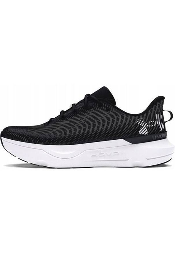 Buty do biegania męskie Under Armour BUTYUAINFINITEPRO3027190001. Kolor: biały, wielokolorowy, czarny. Materiał: materiał, syntetyk. Szerokość cholewki: normalna