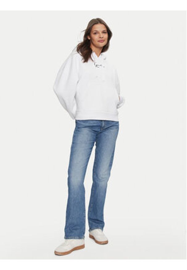 Karl Kani Bluza Small Signature Essential 61210020 Biały Regular Fit. Kolor: biały. Materiał: syntetyk, bawełna