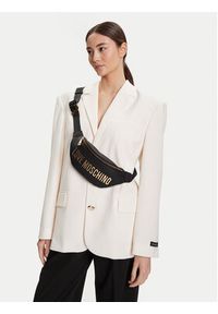 Love Moschino - LOVE MOSCHINO Saszetka nerka JC4195PP1NKD0000 Czarny. Kolor: czarny. Materiał: skóra #5