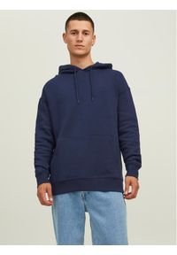 Jack & Jones Bluza Star 12208157 Granatowy Relaxed Fit. Kolor: niebieski. Materiał: syntetyk, bawełna #1